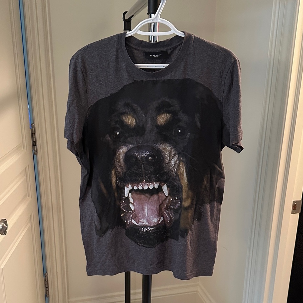 2014 Grey Givenchy Rottweiler T-shirt